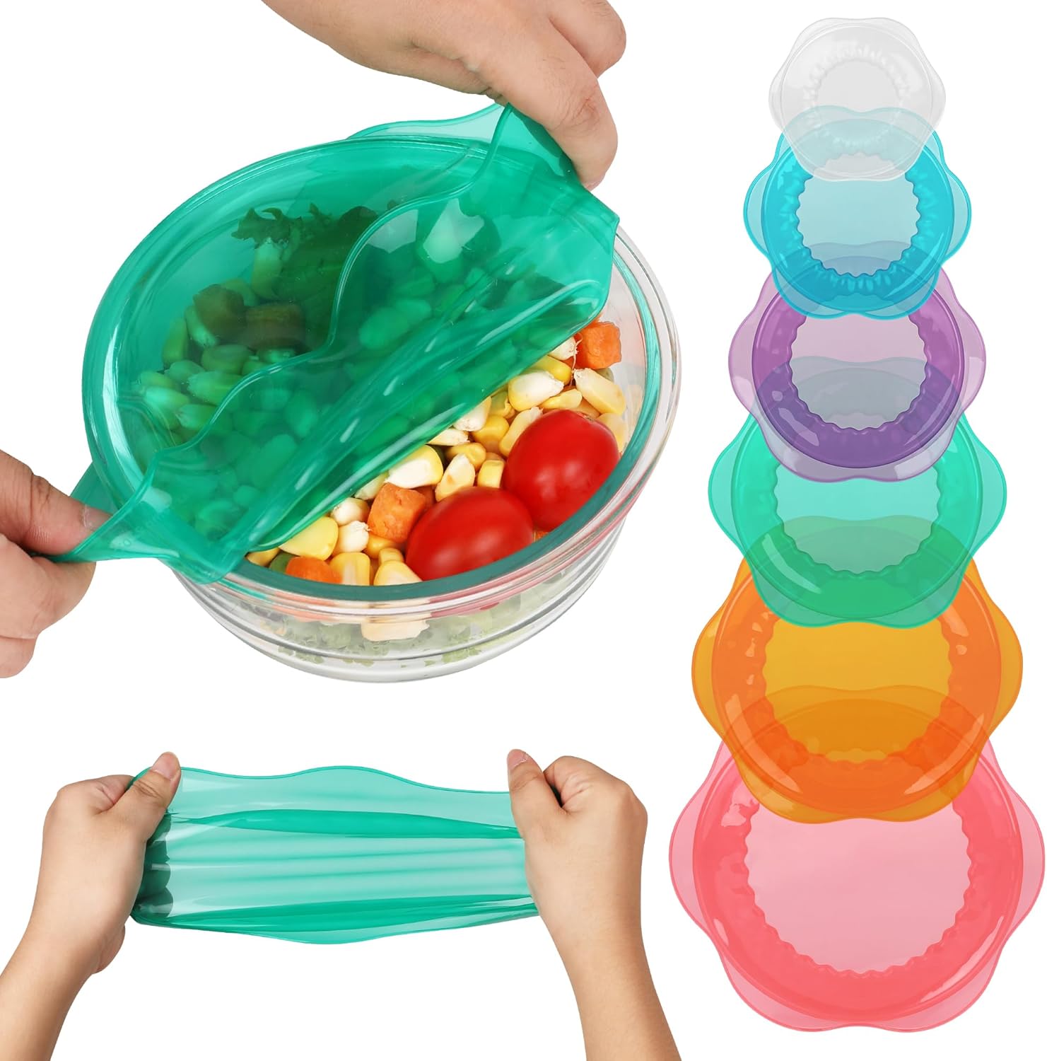 Silicone Stretch Lids